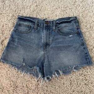 Madewell The Perfect Jean Shorts Denim Shorts Size 26